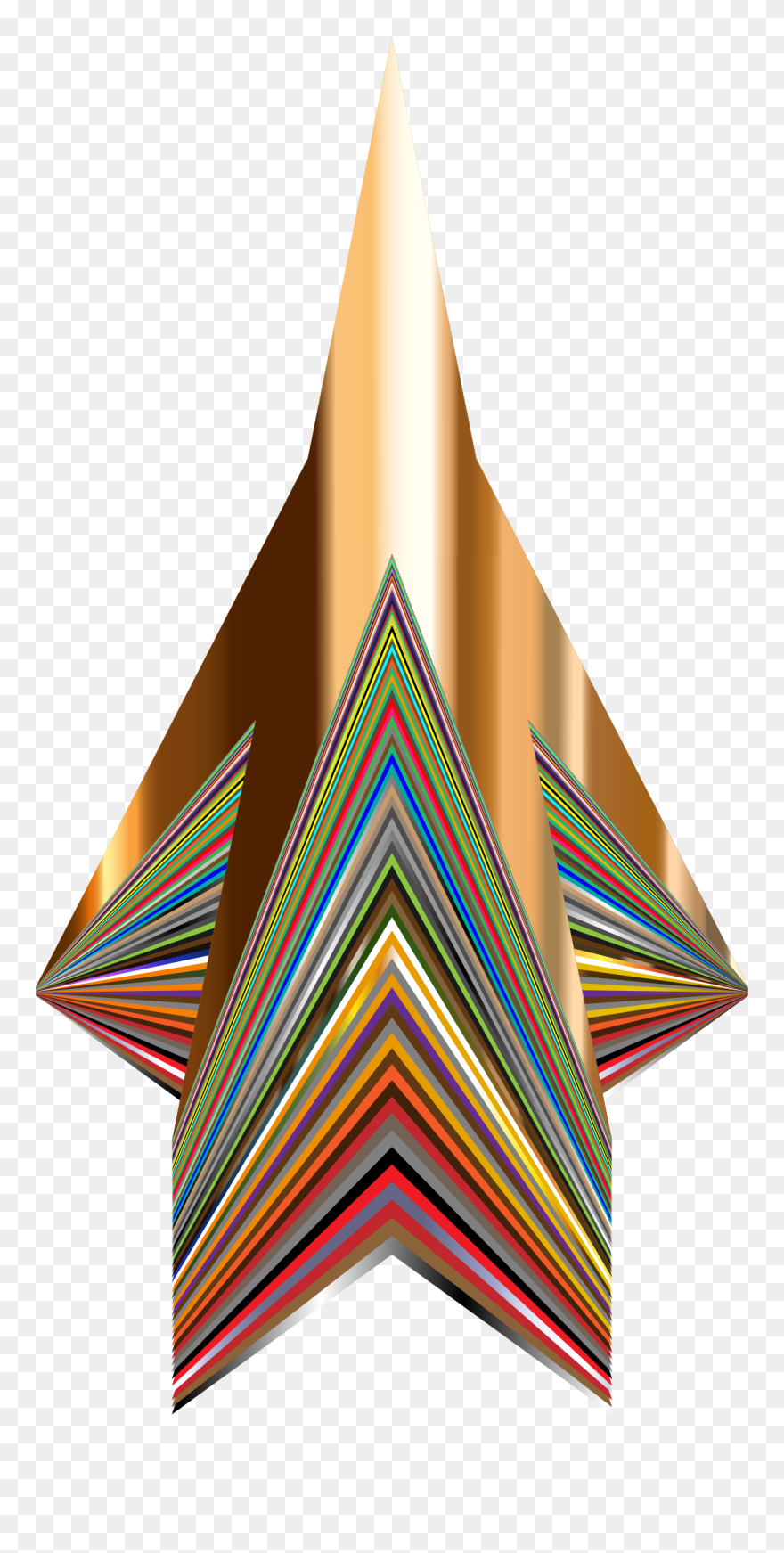 Fighter Jet Clip Arts - Triangle - Png Download