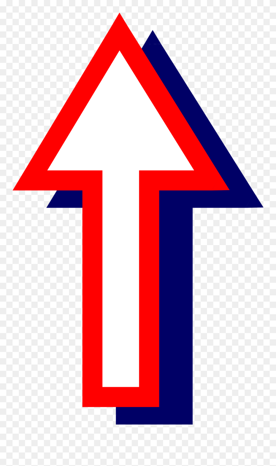 Arrow Up Red Transparent Clipart