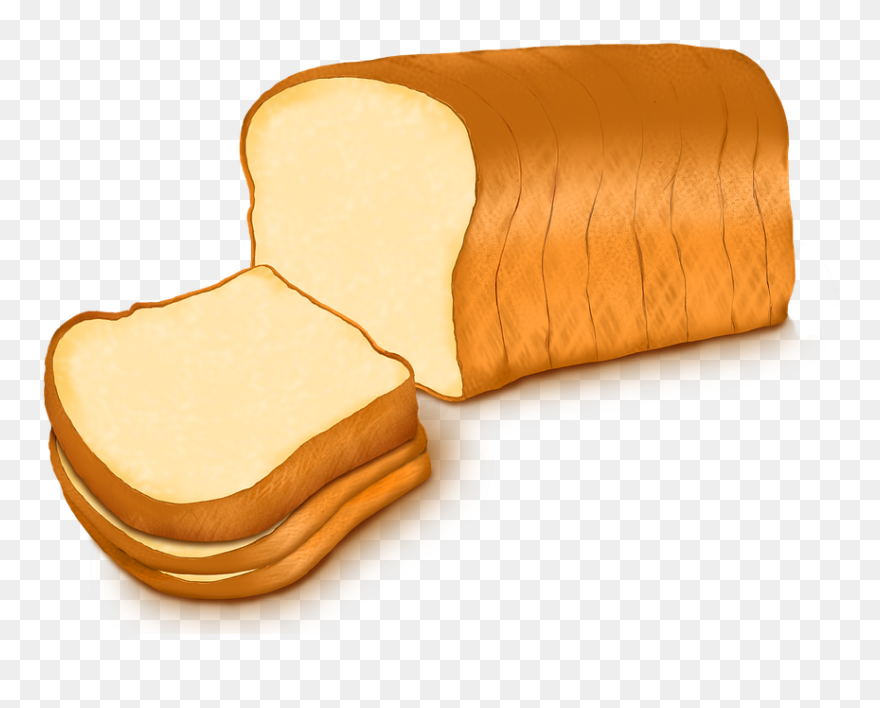 Bread Slice Bakery Image Pixabay - Bread Flashcard Clipart