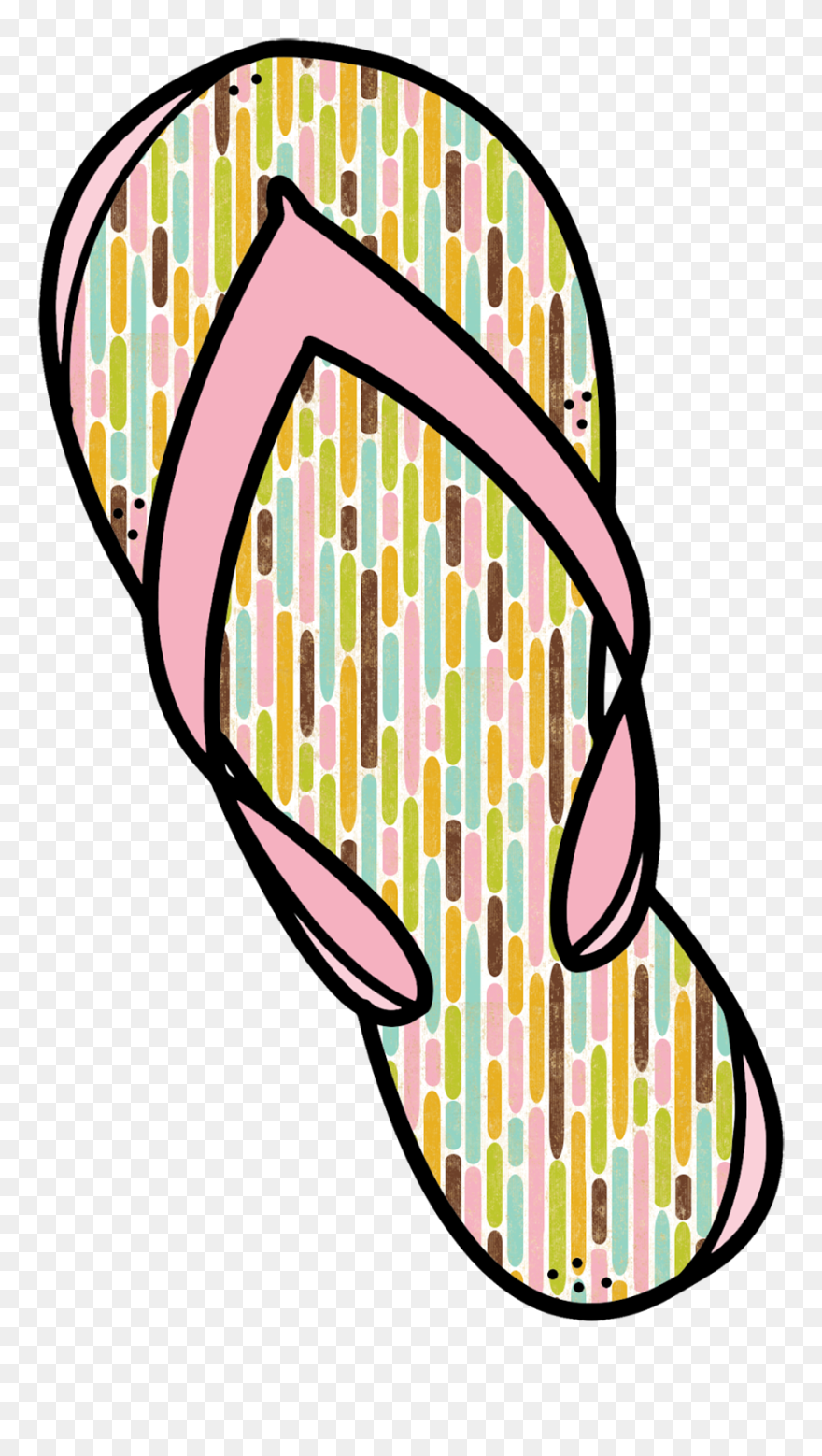 Flipflop Clipart - Png Download
