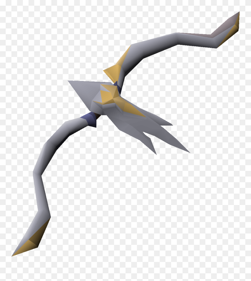 Crow Clipart Craw - Osrs Armadyl Bow - Png Download