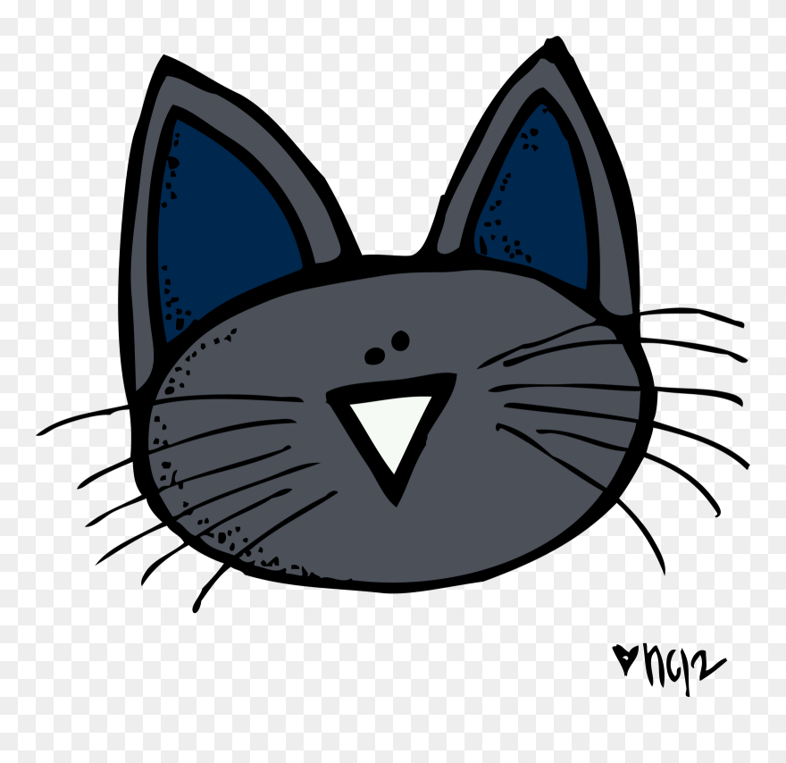 Pete The Cat Kitten Clip Art - Melonheadz Cat Clipart - Png Download