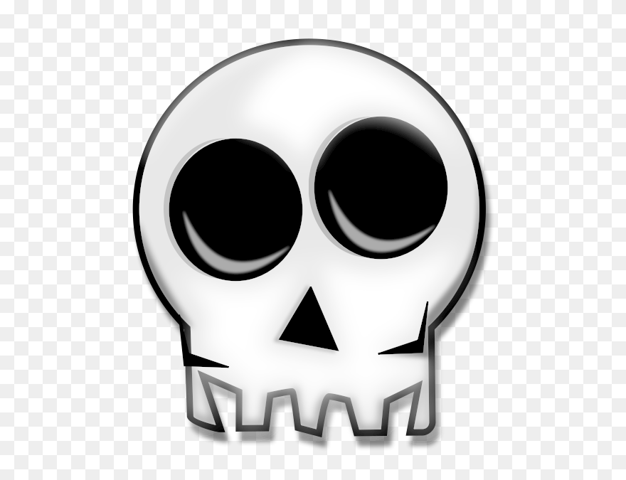 Top Half Of Human Skull Vector Image - Calavera Clipart - Png Download