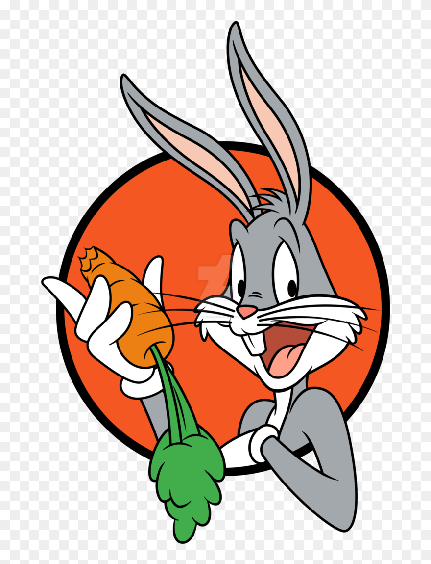 Picture Library Download Carrot Clipart Bugs Bunny - Bugs Bunny Cartoon - Png Download