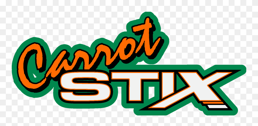 Carrot Stix Rods Logo Clipart