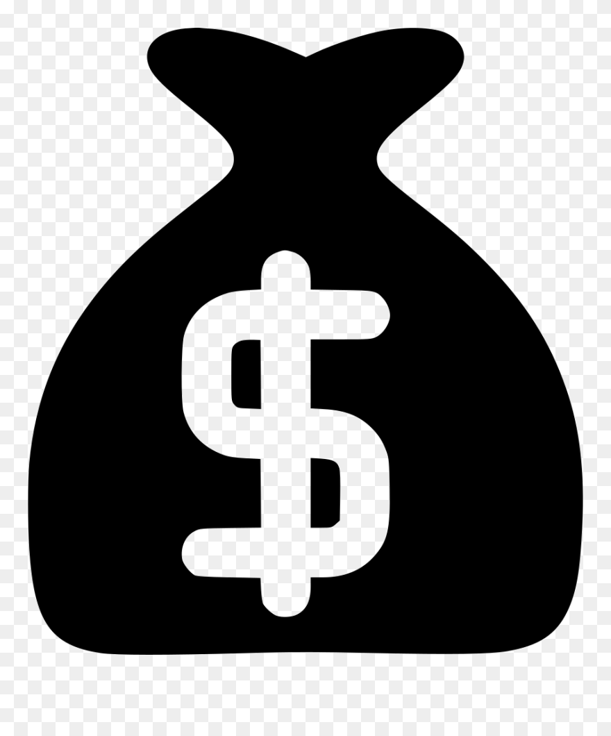 Money Bag Dollar - Bad Employee Icon Clipart