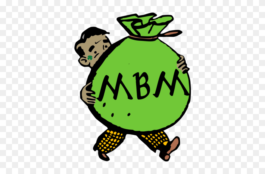 Mbm - Transparent Background Money Bags Cartoon Clipart