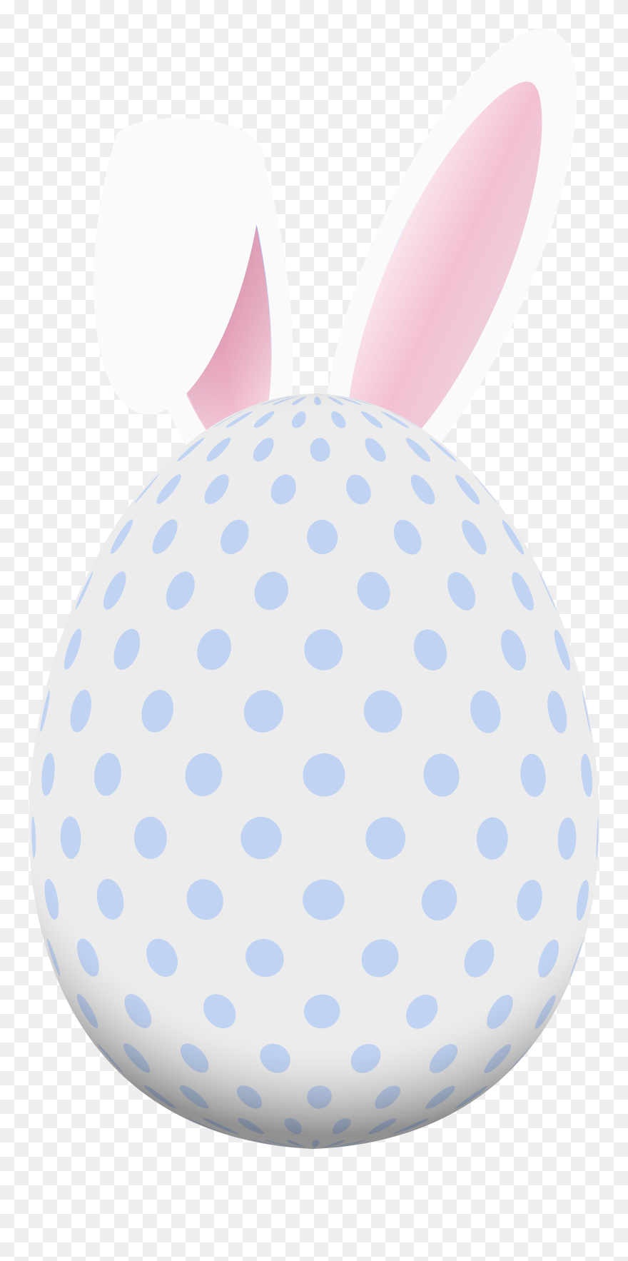 Easter Egg With Bunny Ears Clipart , Png Download - Easter Egg With Bunny Ears Clip Art Transparent Png