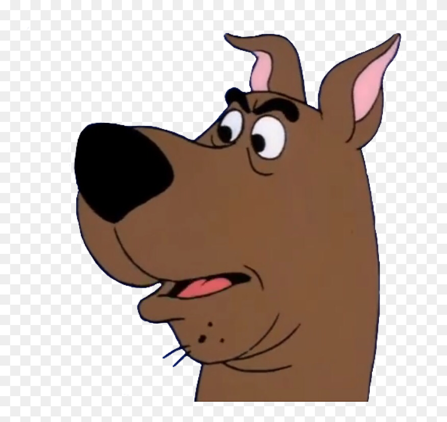 Scooby Doo Face Png Clipart