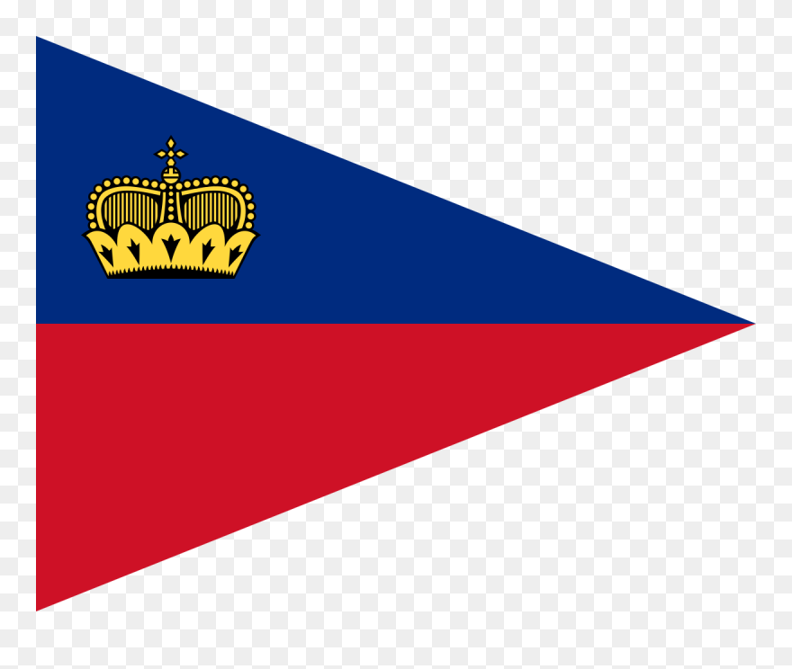 Pixel Art Of Liechtenstein Flag Clipart