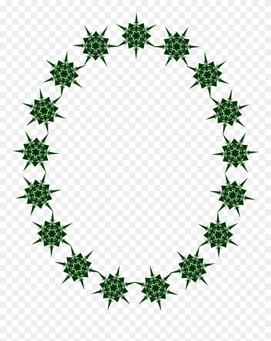 Clipart Star Borders Banner Freeuse Border - Tracing Small Letter O - Png Download