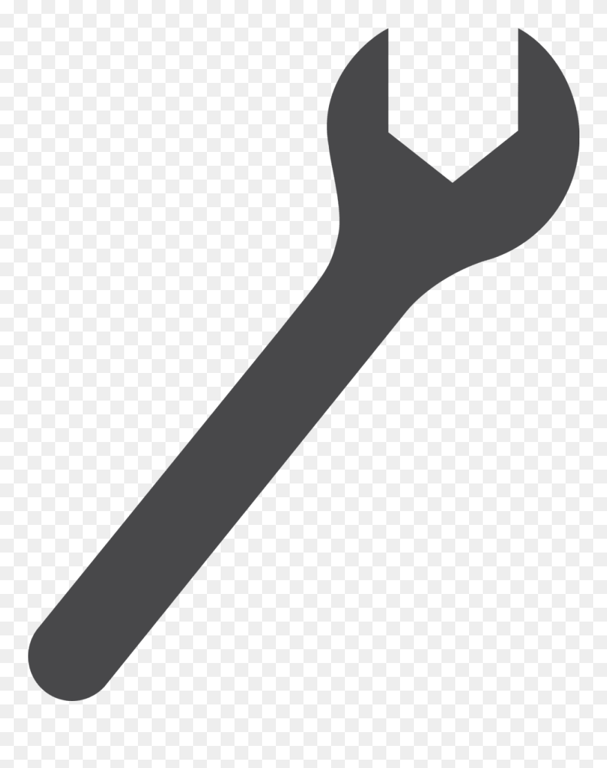 Clipart Hands Wrench, Clipart Hands Wrench Transparent - Wrench Clipart Silhouette - Png Download