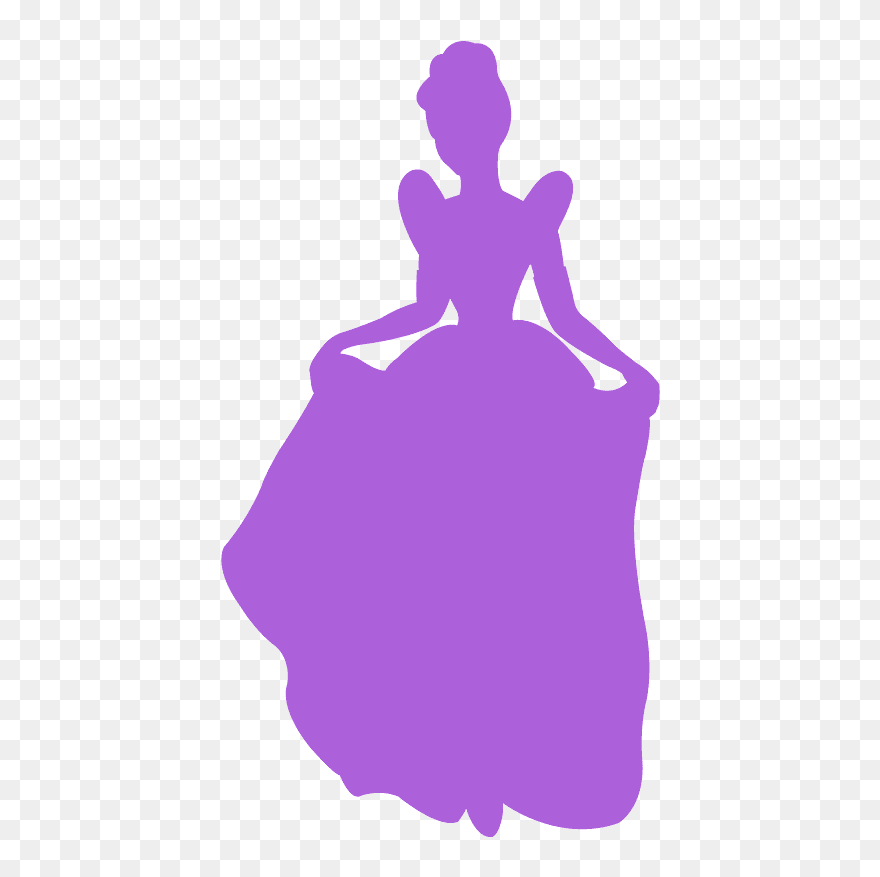 Vector Cinderella Silhouette Png Clipart
