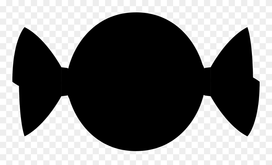 Bow Tie Leaf Product Design Clip Art Silhouette - Circle - Png Download