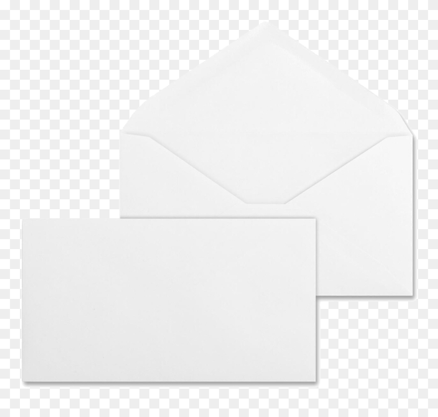 Commercial White Envelopes Open Side Envelope - Envelope Clipart