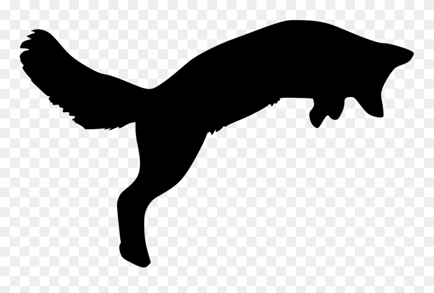 Fox - Black Fox Icon Free Clipart