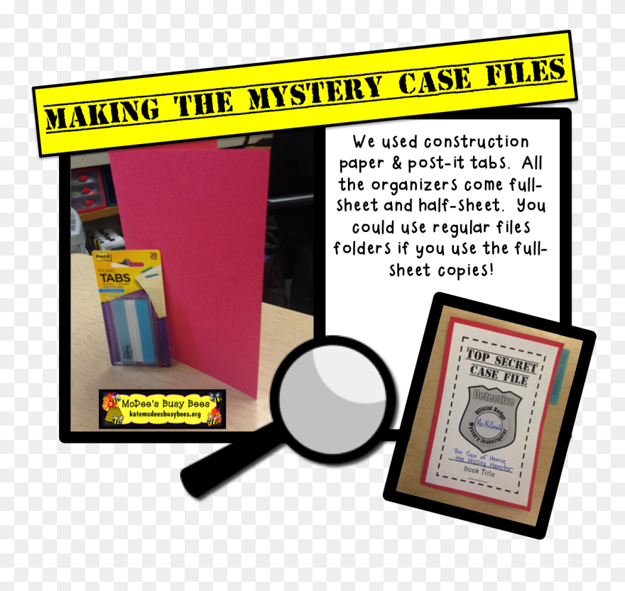 Solving Clipart Case File - Mystery Case Clipart - Png Download