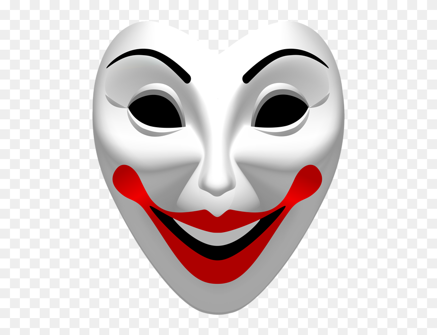 Clip Art Halloween Mask - Png Download