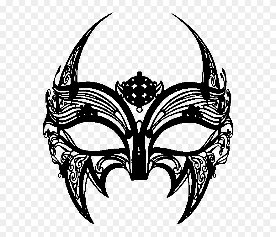 Venetian Masks Masquerade Ball Costume Success Creations - Mask For Masquerade Party Png Clipart