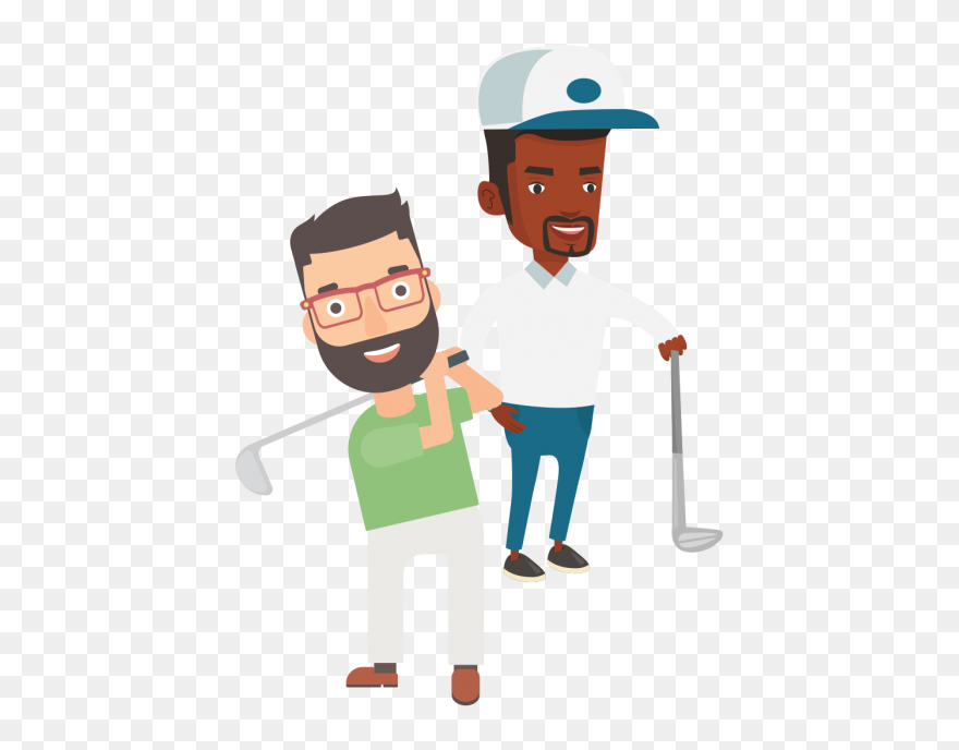 17 Ftone Golfing - Cartoon Clipart