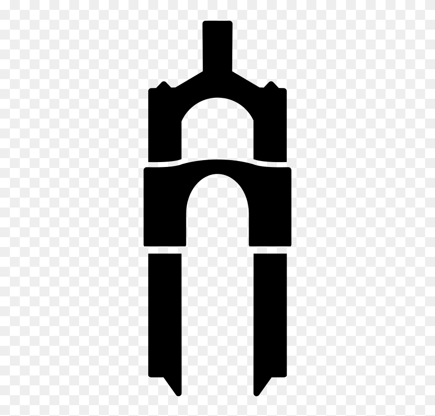 Clipart - Bicycle Fork - Fork Bike Png Transparent Png