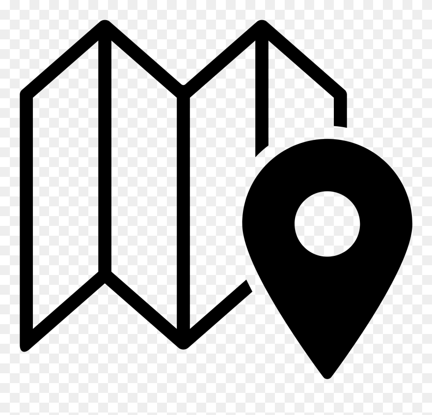 Map Icon - 目 の 錯覚 Clipart