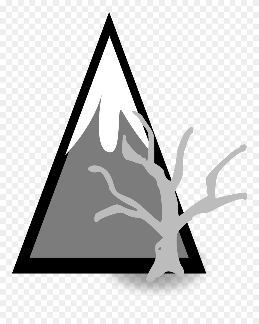 Forest Mountain Big Image - Mountain Vaector Clipart