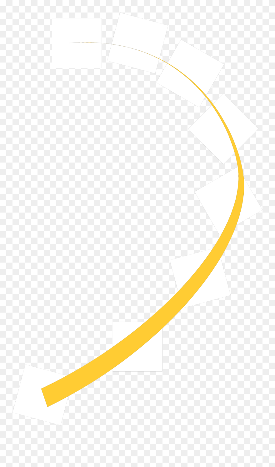 Curved Shape Clip Art - Graphic Design - Png Download