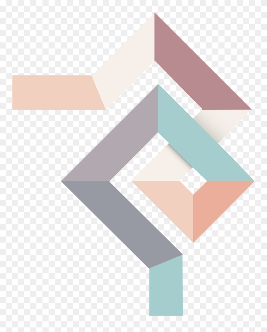Transparent Diamond Shape Clipart - Abstract Designs Png