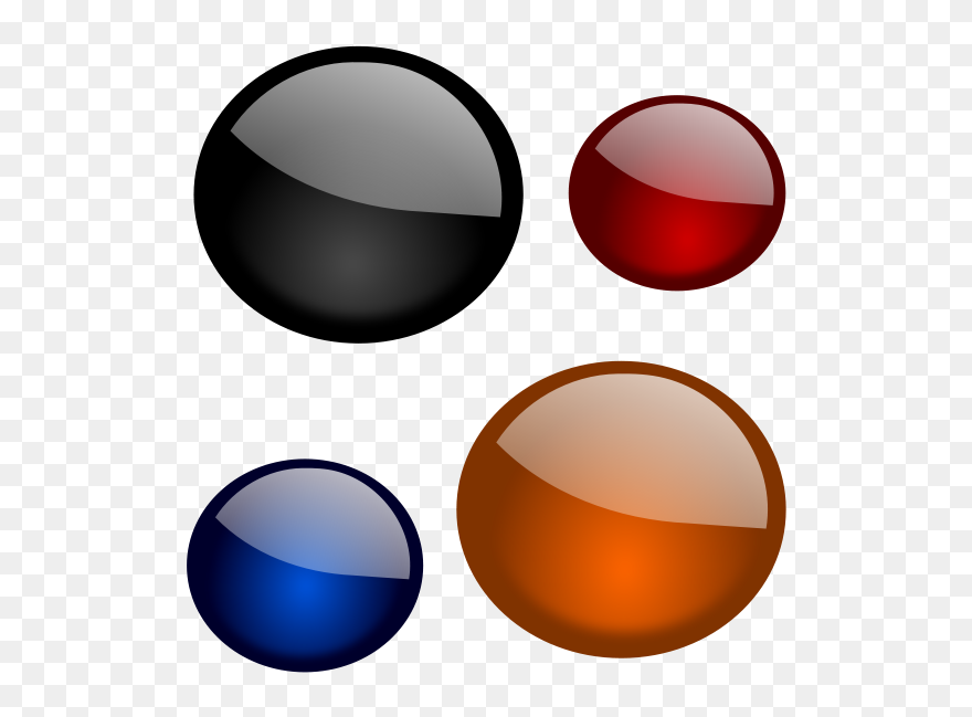 Glossy Shape Clipart