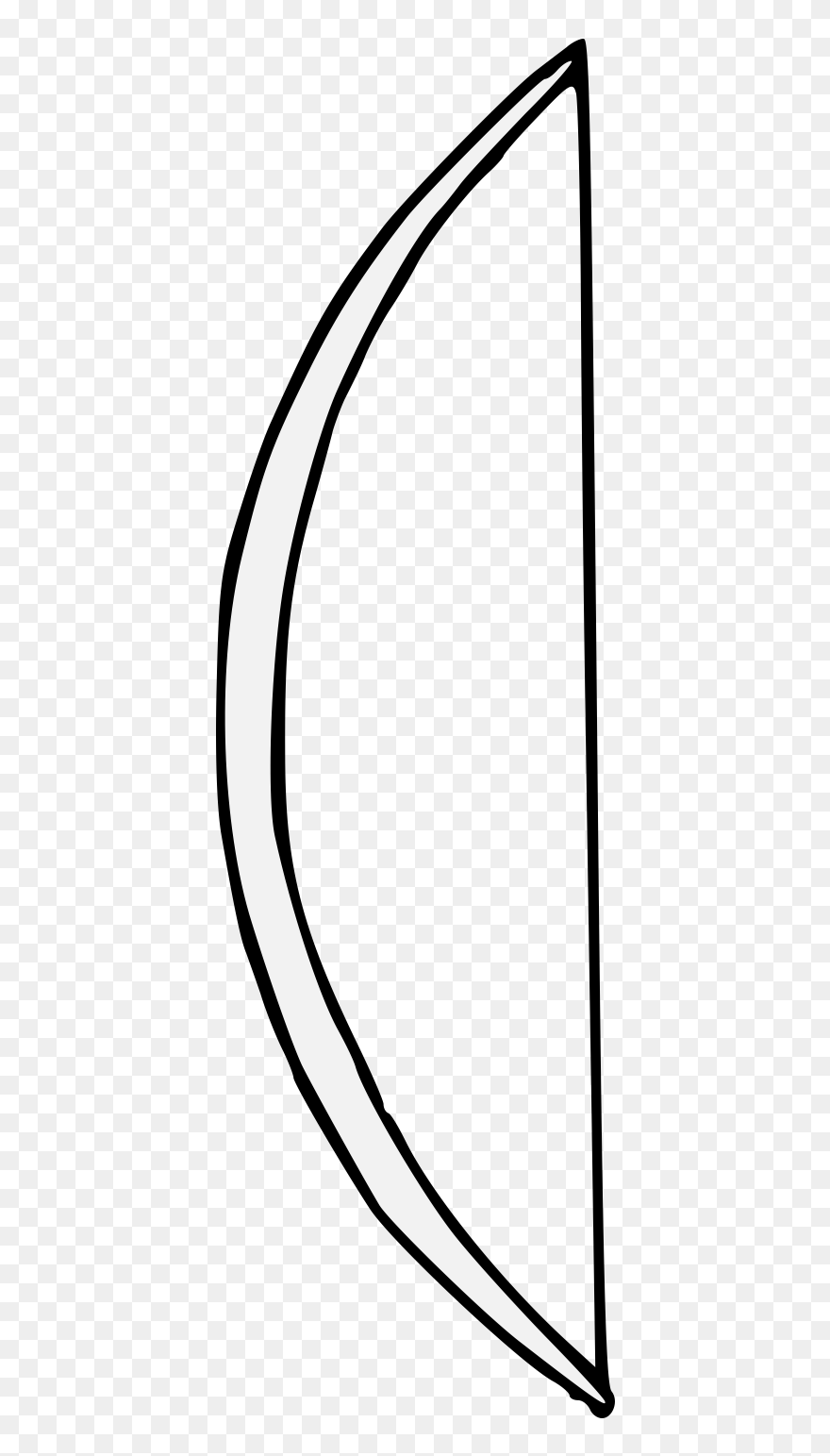 Heraldic Art - Line Art Clipart