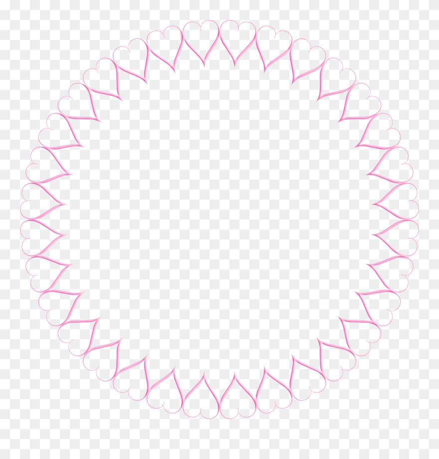 Transparent Round Border Png Clipart