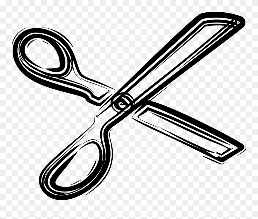 Haircutting Scissors Transparent Background Clipart