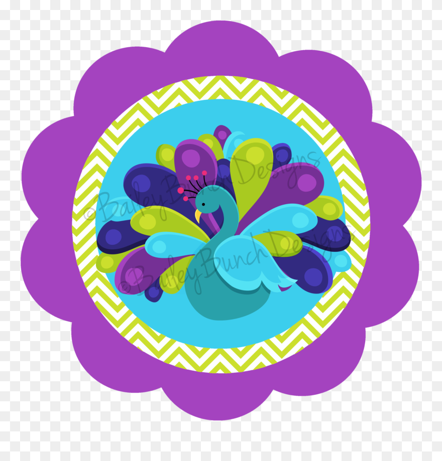 Transparent Happy Birthday Banner Clipart - Peacock Birthday Banner - Png Download
