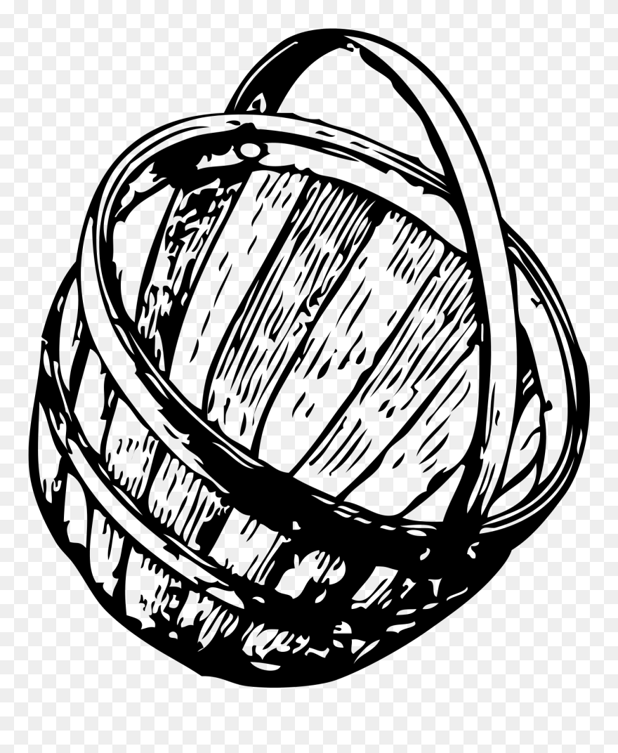 Basket Clip Art - Png Download