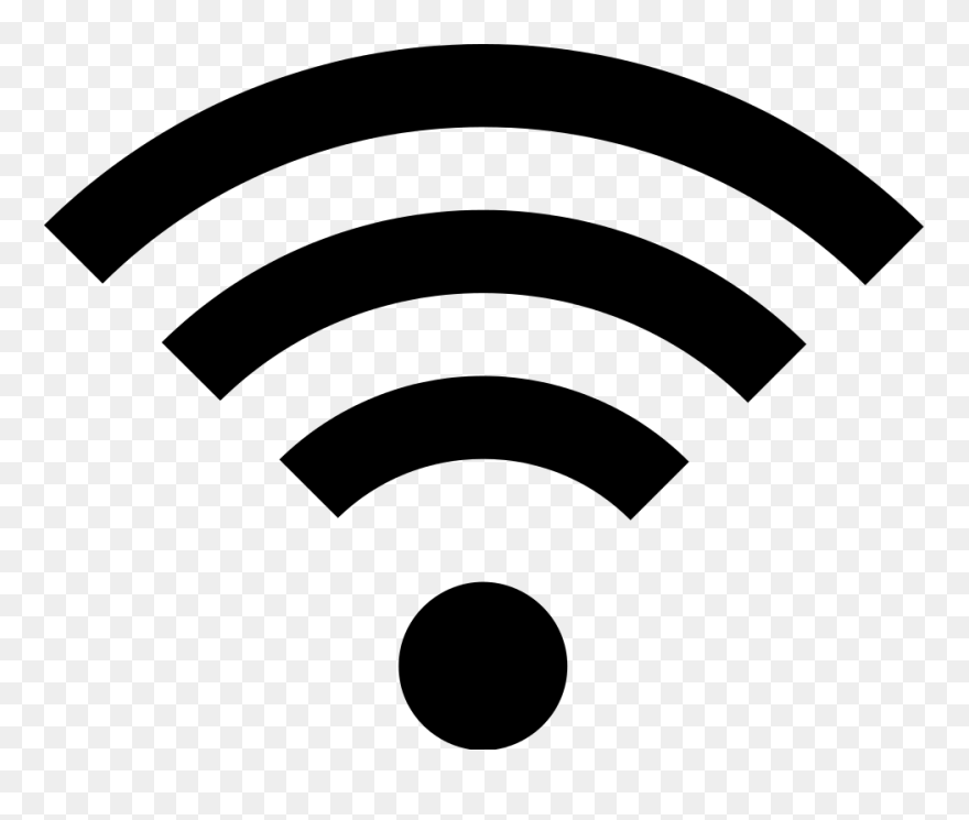 File - Wifiservice - Svg - Wikimedia Commons - Wifi Symbol Black And White Clipart