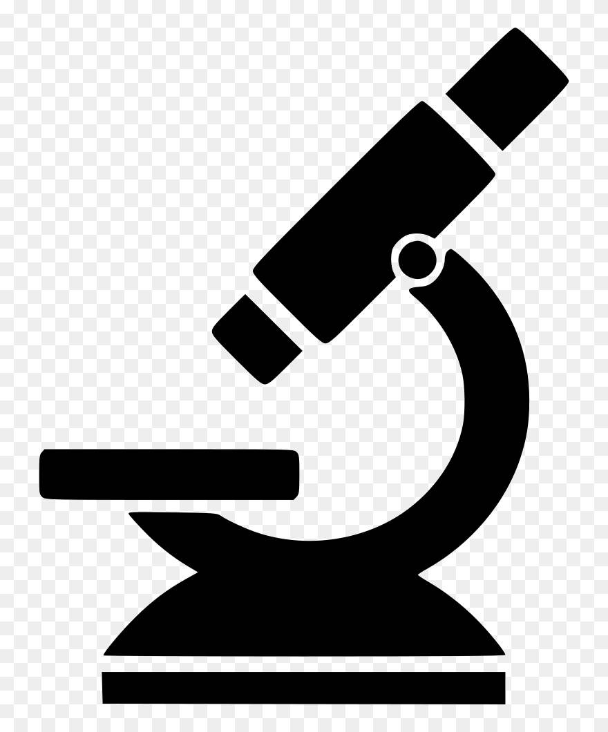 Microscope Clipart Svg - Microscope Icon Png Transparent Png