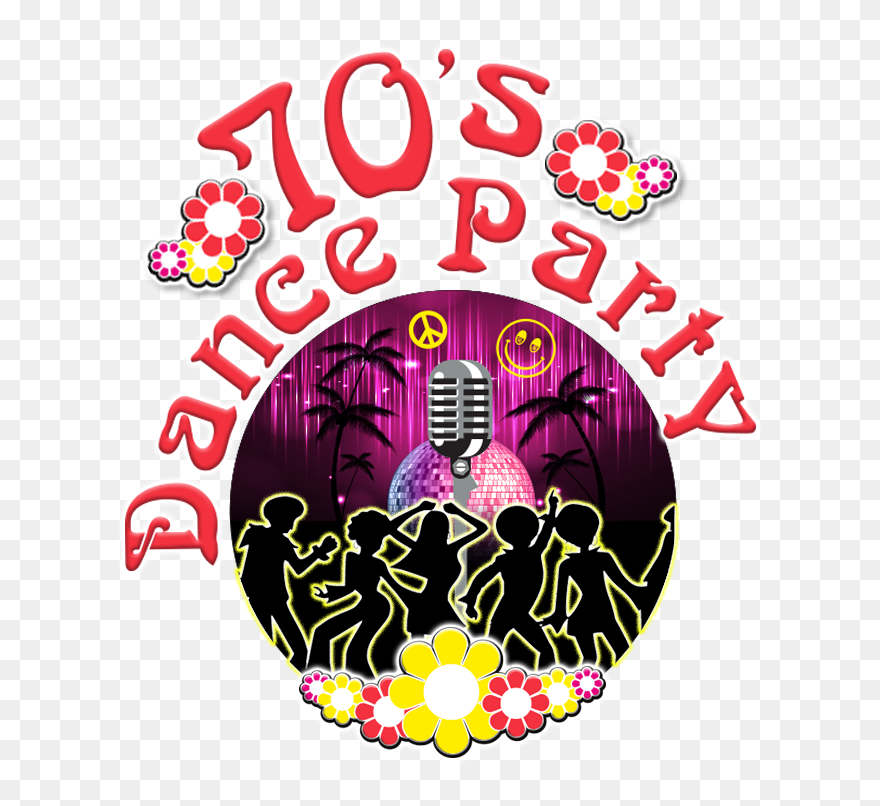 Transparent 70"s Disco Clipart - 70s Party Logo Transparent - Png Download
