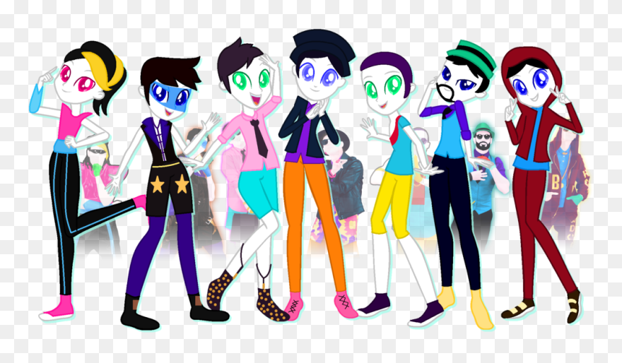 Dancing Clipart Dancing Boy - Just Dance Kissing Strangers - Png Download