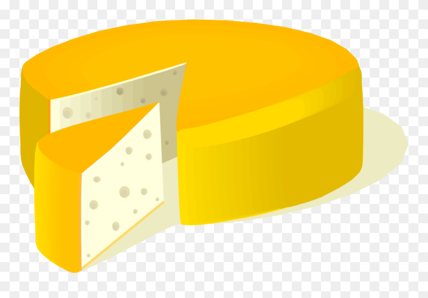 Angle,material,yellow - Cheese Clip Art - Png Download