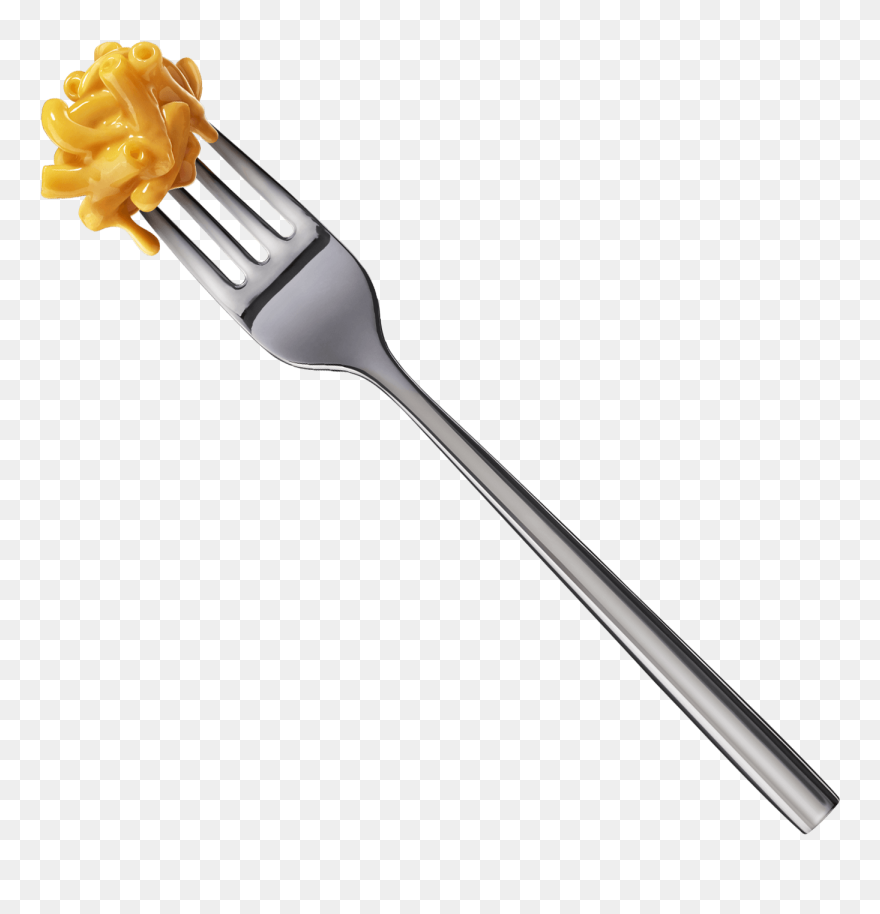 Transparent Background Kraft Mac And Cheese Png Clipart - Spaghetti Fork Transparent
