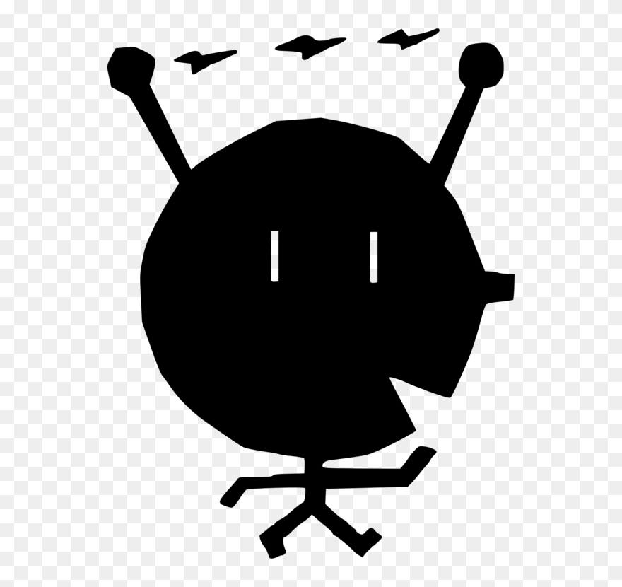 Silhouette,monochrome Photography,artwork - Clip Art - Png Download