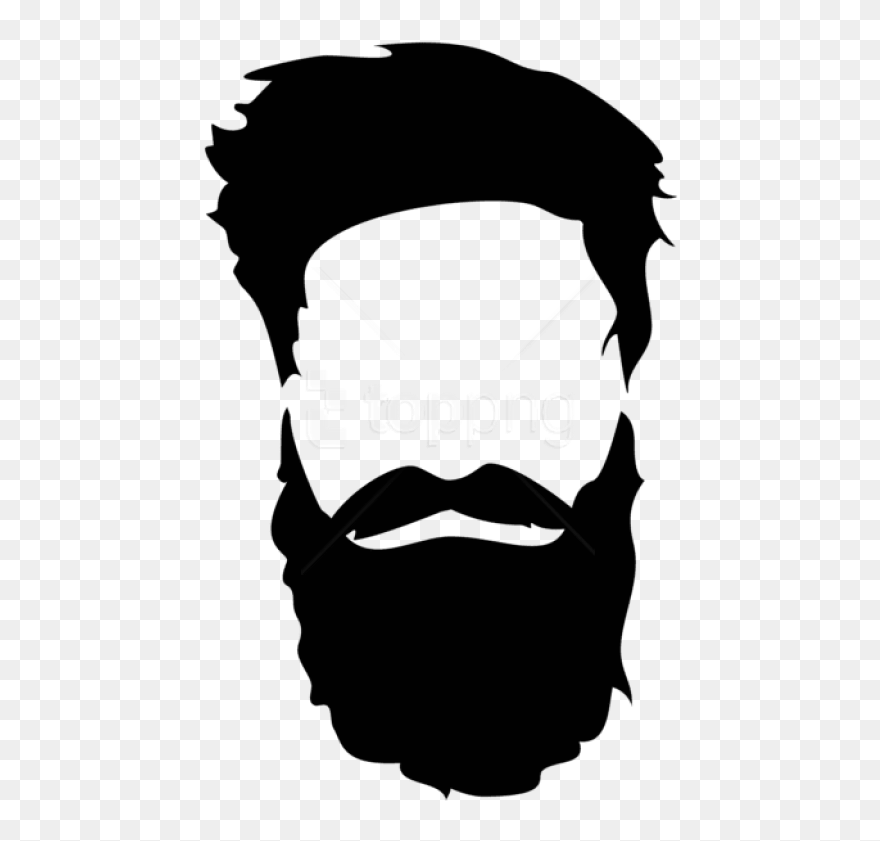 Free Png Download Hair Beard Mustache Png Clipart Png - Beard And Mustache Clipart Transparent Png