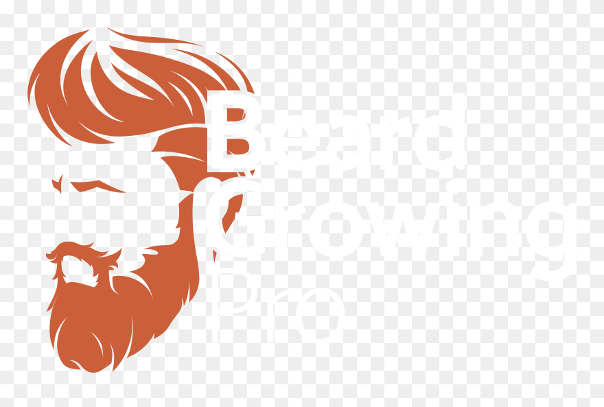 Beard Growing Pro - Hair Cut Logo Clipart