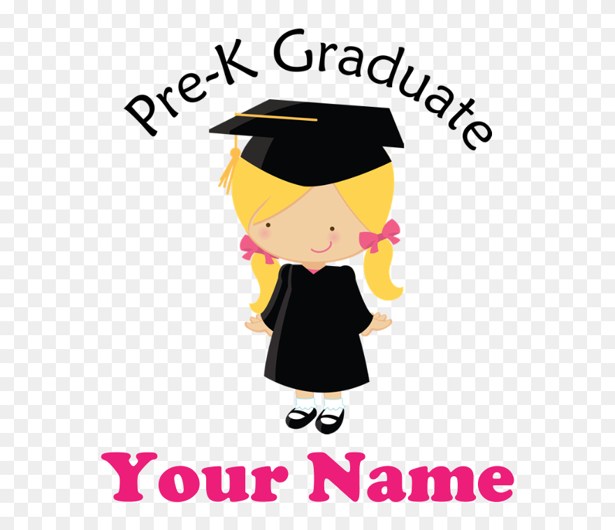 Personalized T Shirt By - Boy Graduates Pre K Clipart - Png Download
