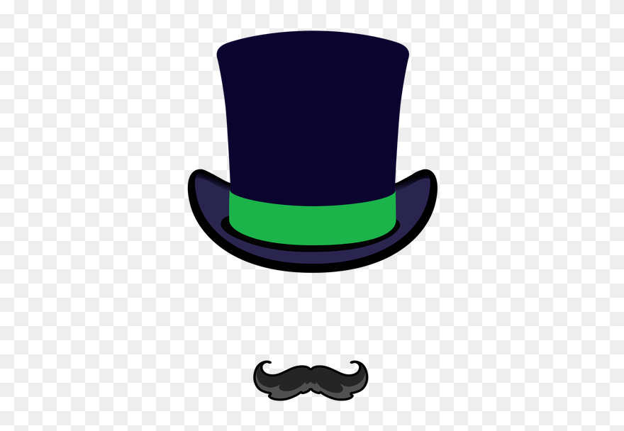 Hat Stache Clipart
