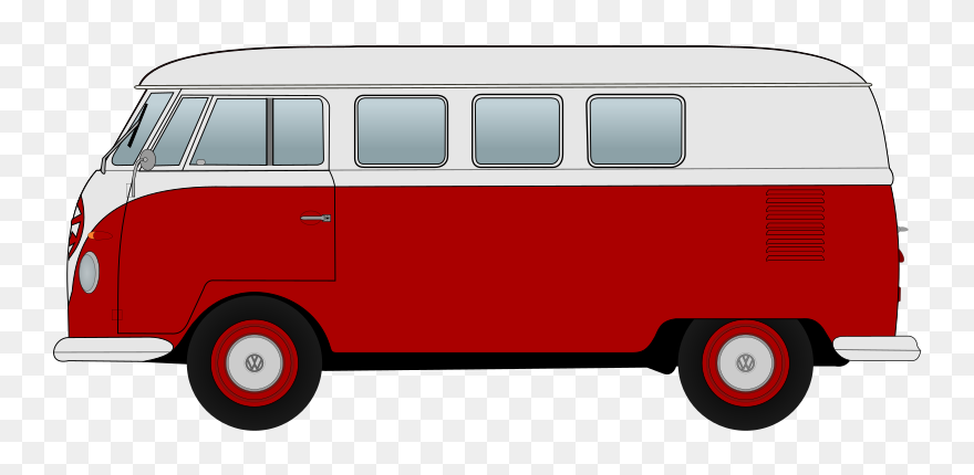 Vw Transporter T1a - Vw Camper Van Png Clipart