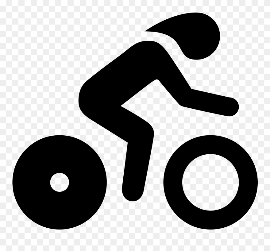 Cyclist Icon Download Png And Vector - Iconos De Deporte Png Clipart