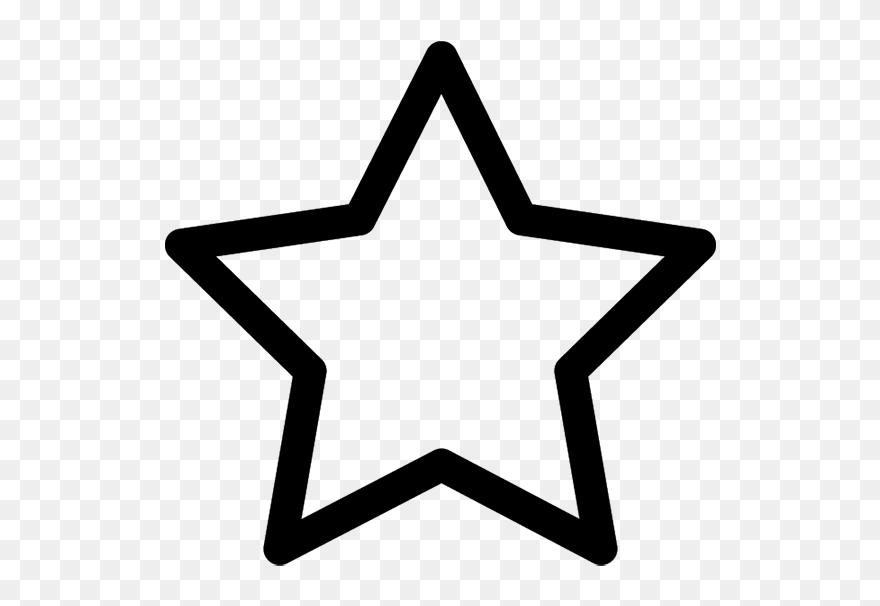 Star Line Icon Png Clipart