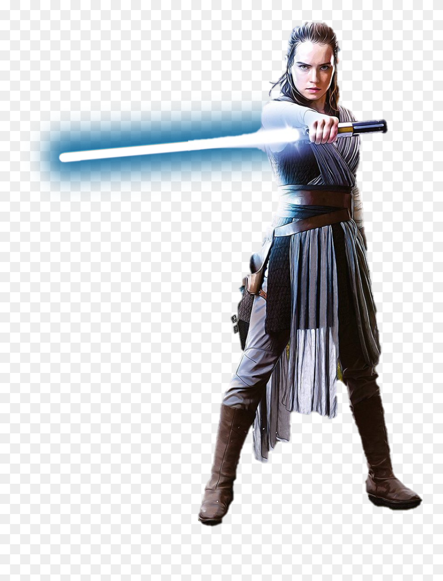 Rey Leia Organa Luke Skywalker Kylo Ren Anakin Skywalker - Star Wars Rey Png Clipart